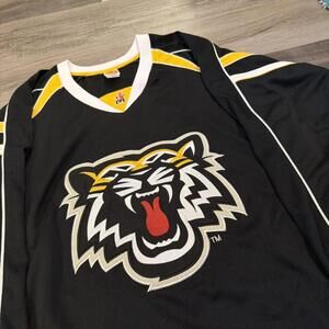 Vintage Hamilton tiger cats CFL long sleeve jersey 00s M/L